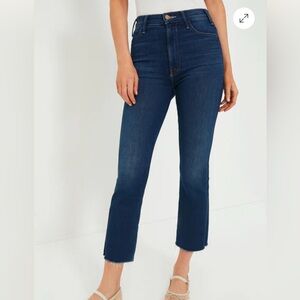 MOTHER Hustler Ankle Fray Jeans - Home Movies Wash